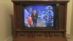 And I Made Such a Lovely Meatloaf on the 1990 Zenith System 3 Color Console Television SF2719TR2
