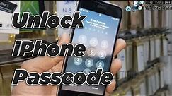 unlock iPhone 6 passcode 2022