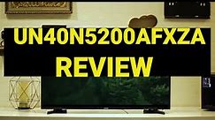 UN40N5200AFXZA Review - Flat 40-Inch FHD 5 Series Full HD Smart LED TV: Price, Specs + Where to Buy