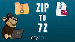 How to Convert ZIP to 7Z Online (Simple Guide)