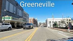 Greeneville, TN, USA | Driving Tour Downtown | HD