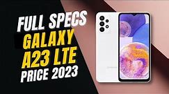 Samsung Galaxy A23 LTE | Full Specs & Price