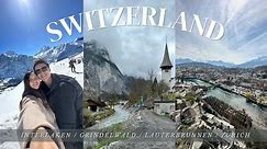 SWITZERLAND in 6 days 🇨🇭 (2023 Vlog) | Interlaken, Grindelwald, Lauterbrunnen, Zurich ❄️🏔️
