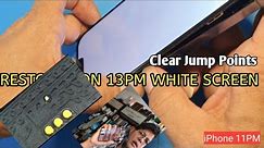 iphone 13ProMax White Screen Repairing | How To Restoration 13PM White Screen | #@SanService