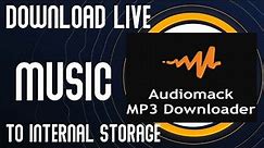 How to download songs from Audiomack Into MP3 format | Q Tutorials - Audi