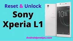 How to Reset & Unlock Sony Xperia L1