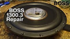 BOSS Bass 1300.3 Subwoofer Repair