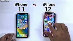 iPhone 11 vs iPhone 12 Speed Test Challenge