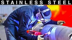 Tig Welding 16” Big Bore Stainless Steel Pipe