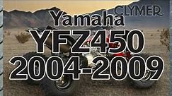 Clymer Manuals Yamaha YFZ450 ATV 4 Four Wheeler Maintenance Repair Manual Shop Service Manual Video