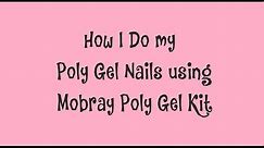 How I Do my own Nails with Mobray Gel Kit #tutorials #DIY #nailtutorial #polygel
