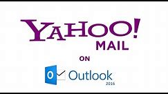 How to setup Yahoo mail on Outlook 2016