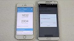 iPhone 6 vs Samsung Galaxy Note 3 Speed Comparison Test