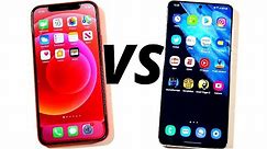 iPhone 12 vs Galaxy S21!