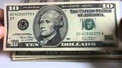 Rare Ten $10 Dollar Notes in this condition (small portrait)