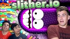 We Got To The Impossible Level! (Slither.io)
