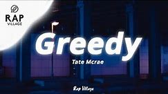 Tate McRae - Greedy (Clean - Lyrics)