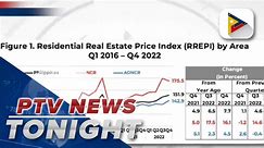 Residential real estate prices up during last quarter of 2022