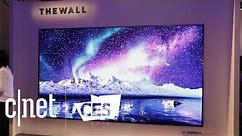 Samsung The Wall is a 146-inch modular TV