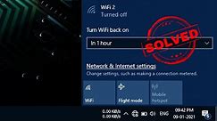 Turn WiFi Back On Manually Windows 10 | Method: 6/6