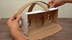 Hobbit Hole Made With Cardboard