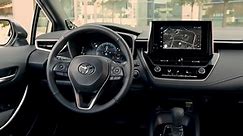 2023 Toyota Corolla XSE Interior Design in Wind Chill Pearl