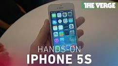 iPhone 5s hands-on