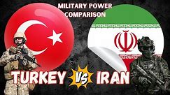 Turkey vs Iran Military Power comparison 2024 || Iran vs Turkey Military Power comparison 2024