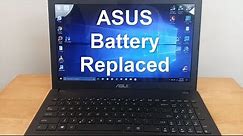 Asus Laptop Battery Removal & ASUS Battery Replacement - ASUS battery not charging - Easy Fix
