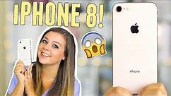 iPHONE 8 Gold Unboxing, Review, First Impressions + Giveaway! What's on My iPhone 8?