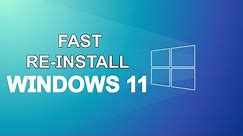 How to reinstall Windows 11 | Factory reset guide Windows 11