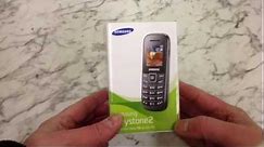 Samsung E1200 Unboxing and Review