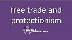 What is Free Trade and Protectionism? | International | The Global Economy | IB Economic Exam Review