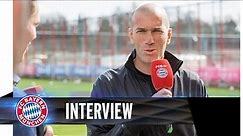 Zinedine Zidane zu Gast beim FC Bayern