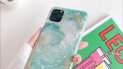 Green Marble Case for iPhone SE 2020/8/7