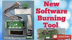 Tcon Software Burning Tool For RT809F & RT809H Programmer !!