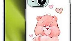 Head Case Designs Officially Licensed Care Bears Cheer Classic Soft Gel Case Compatible with Apple iPhone 13 Mini