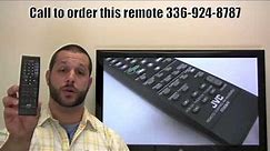 JVC RMSRX5040J Remote Control - www.ReplacementRemotes.com