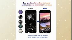 iPhone 6s Plus (A1699，A1687 ，A1634 5.5" Screen Replacement, LCD Display 3D Touch Screen Digitizer Replacement Frame Cell Assembly Set with All Repair Tools (Black)