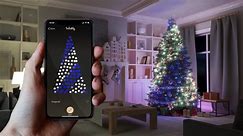 Twinkly App Enabled Christmas Tree