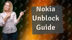 How do I unblock a number on my Nokia Basic phone?
