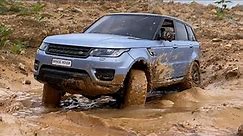 LAND ROVER | RANGE ROVER SPORT Muddy Off-road Driving 4X4 RC Car No.17