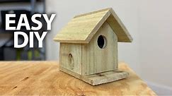 EASIEST DIY Simple Birdhouse with Minimal Tools Step by Step | Ale's Everyday