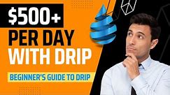 DRIP Network Beginner's Guide💧 How to Get Started With the DRIP Network in 2022