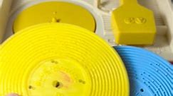 Camptown Races on the vintage Fisher-Price record player🎶 #fisherprice #retrovibes #asmrsounds #asmrsatisfying #vintagetoys #MusicBox #nostalgia | CPJ Collectibles