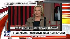 Hillary Clinton laughs off Trumps Georgia indictment