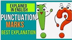Punctuation : How to use Full stop Comma Question Mark Exclamation Mark Colon Apostrophe Quotation M