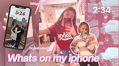 What's on my iPhone 15 Pro Max and 13 Pro Max | 2 phones, 2 aesthetics 🫧💕✨🎀 |