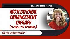 Motivational Enhancement, Motivational Interviewing and Stages of Change | CBT Therapist Aid
