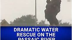 NJ State Police rescue construction workers and firefighters from Passaic River